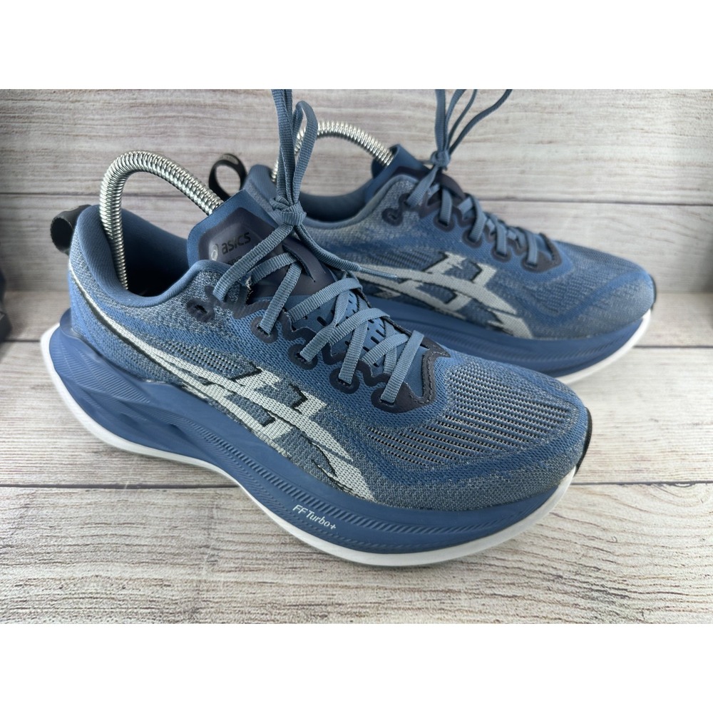 ASICS Superblast 2 Winter Sea White Running Shoes Size Men's US 7 /  Women's 8.5